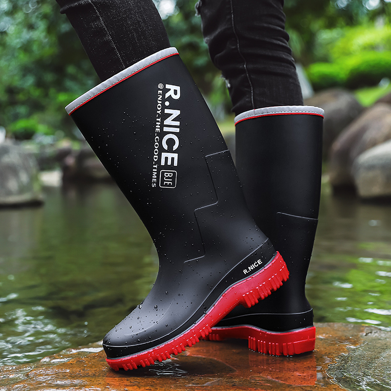 أحذية مطر رجالية للأنشطة الخار - مراجعة Fishing Boots وسعره