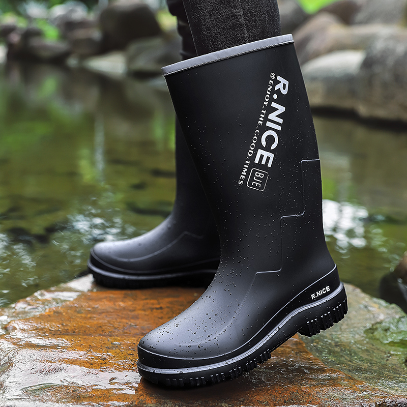 أحذية مطر رجالية للأنشطة الخار - مراجعة Fishing Boots وسعره