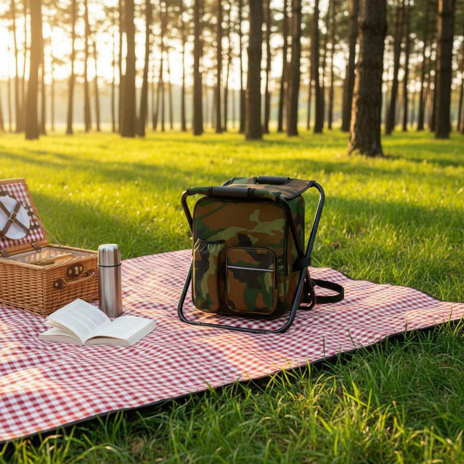 كرسي تبريد محمول بتصميم قابل ل - مراجعة Fishing Backpack وسعره