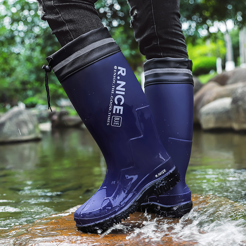 أحذية مطر رجالية أنيقة للأنشطة - مراجعة Fishing Boots وسعره